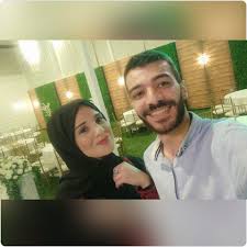 المصور محمد ياغي وزوجته