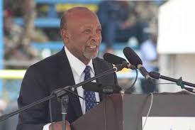 Nangolo Mbumba is sworn in as President of Namibia