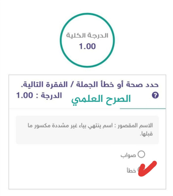 الاسم المقصور اسم ينتهي بياء غير مشددة مكسور ما قبلها