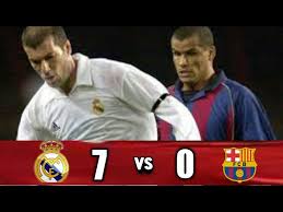 فوز ريال مدريد على برشلونة 7-0